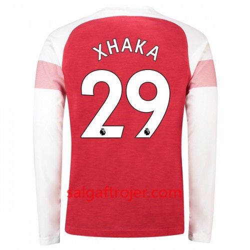 Arsenal Fodboldtrøjer Xhaka 29 Hjemmebanesæt 2018/19 Langærmet Arsenal Fodboldtrøjer Xhaka 29 Hjemmebanesæt 2018/19 Langærmet